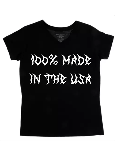 Image of 100% made in the USA shirt (Pre-Order)