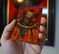 Image 4 of "Boil" -  oil painted artist proof; "Sorcery: Contested Realm"