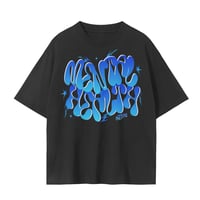 Image 1 of MHM GRAFITTI TEE - BLUE ICE