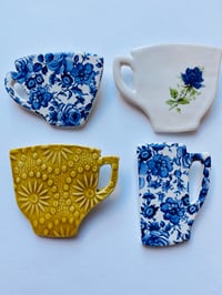 Image 2 of Tea Cup & Coffee Cup Brooches