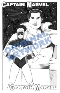 Original Artwork: Captain Marvels