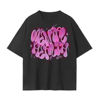 Image 1 of MHM GRAFITTI TEE - BUBBLEGUM