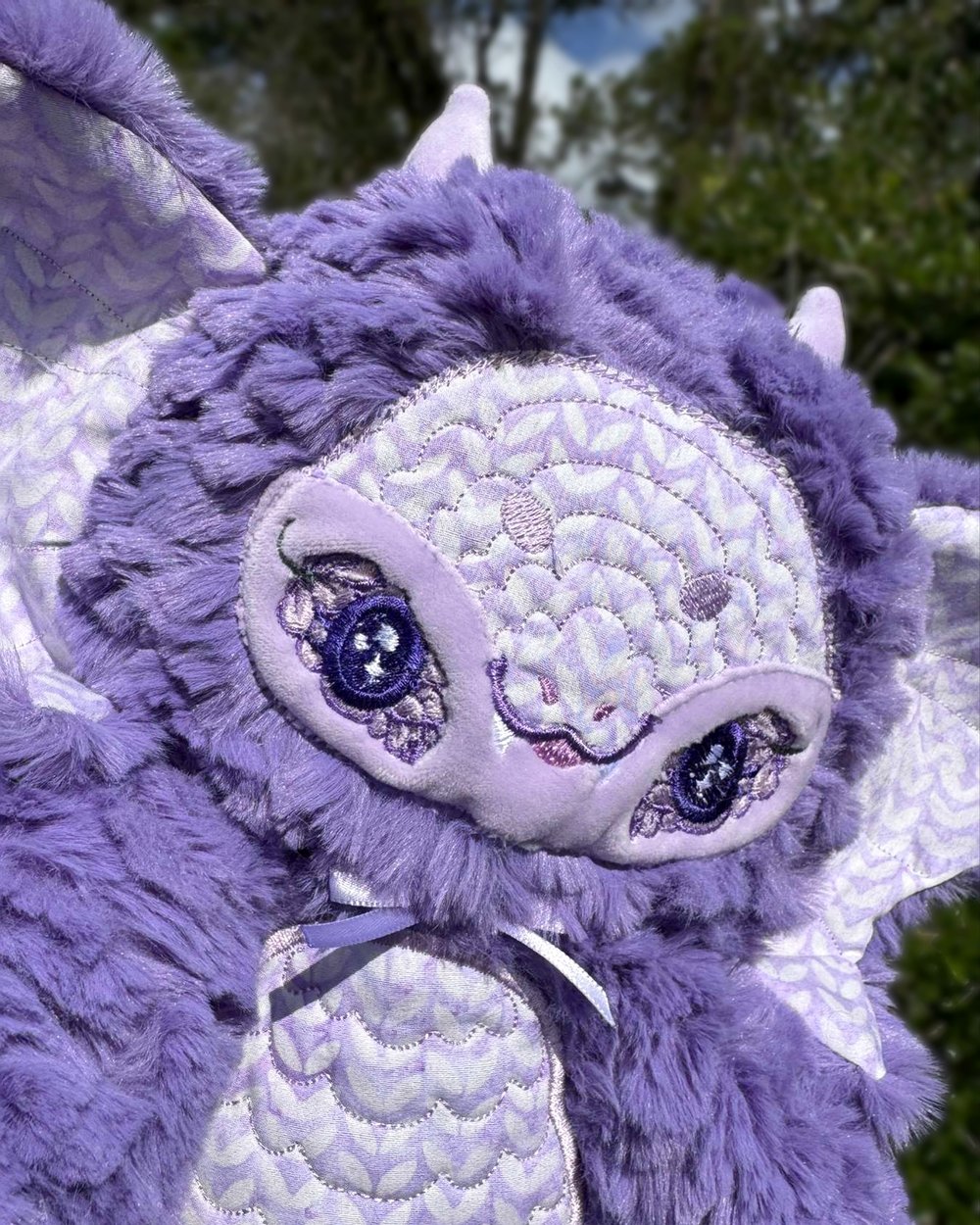Image of OOAK Wilma Wisteria Dragon noodle
