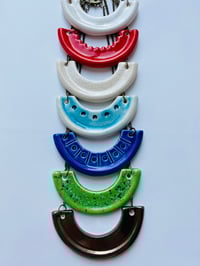 Image 2 of Small Shaped Crescent Necklace