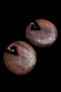 Image 1 of Sayagata Round Earweights