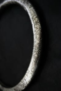 Image 1 of Floral Silver Choker