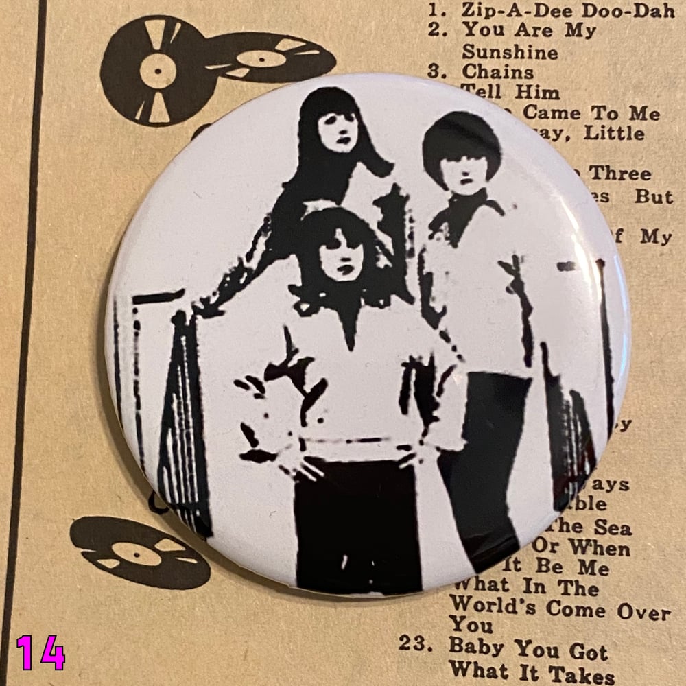 Image of Girl Groups & Girl Singers Buttons! (Volume IV)
