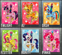 Image 3 of Furry: Carousel MLP Mini Prints