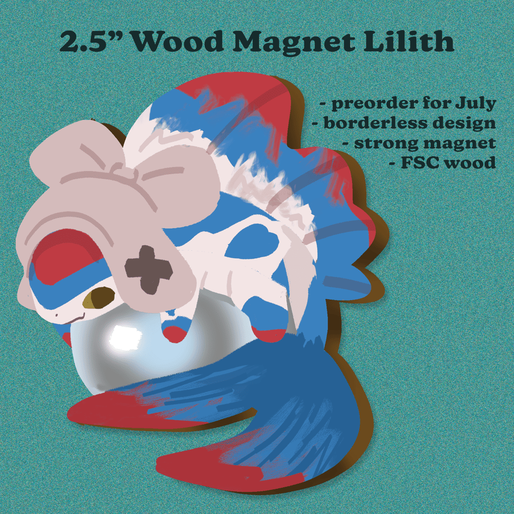 Image of Lilith Magnet Preorder