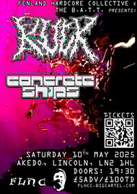 Kulk + Concrete Ships. Akedo, Lincoln. 10/5/2025