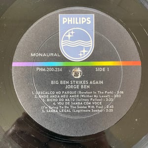 Image of Jorge Ben "Big Ben Strikes Again"
