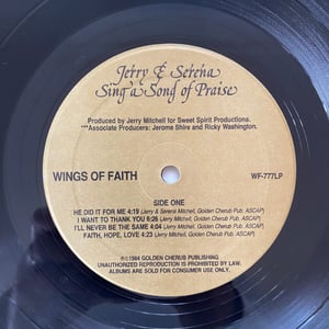 Image of Jerry & Serena "Sing A Song Of Praise"