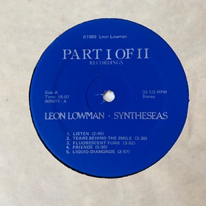 Image of Leon Lowman "Syntheseas"