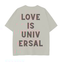 Image 2 of LOVE IS UNIVERSAL TEE CREAM 