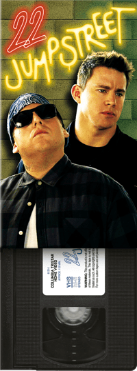 Image 1 of 22 JUMP STREET Custom VHS