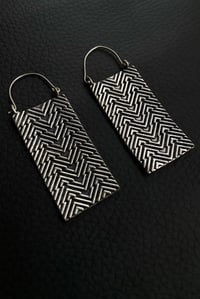 Image 1 of Makar Earrings (Silver/Brass)