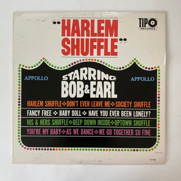 Image of Bob & Earl "Harlem Shuffle"