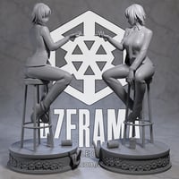 Image 4 of 3D Printed Himeno Figurine – Chainsaw Man Model (Pre-Sanded, Unpainted & Unassembled)
