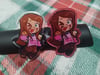 Lovestruckklok Toki acrylic pins