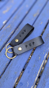 Loop Leather Key Ring