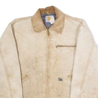 Image 2 of Vintage Carhartt Detroit Jacket - Stone