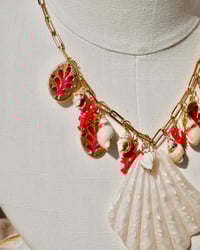 Image 2 of Coastal Catch Charm Necklace