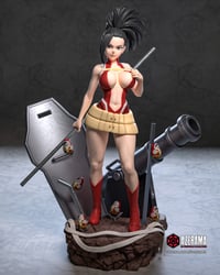 Image 1 of 3D Printed Momo Yaoyorozu – My Hero Academia Fan Model (Pre-Sanded, Unpainted & Unassembled