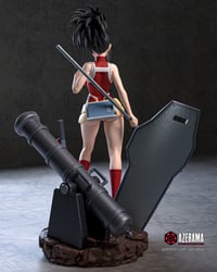 Image 4 of 3D Printed Momo Yaoyorozu – My Hero Academia Fan Model (Pre-Sanded, Unpainted & Unassembled
