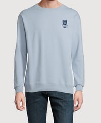 Image 3 of Panta tha anthizw Crewneck: Baby Blue