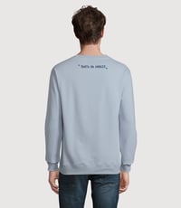 Image 2 of Panta tha anthizw Crewneck: Baby Blue