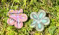 Fleur d'apaisement violette