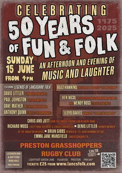 Image of Legends Of Lancashire Folk Festival 2025