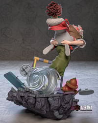 Image 5 of 3D Printed Okarun & Momo Figurine – DanDaDan Fan Model (Pre-Sanded, Unpainted & Unassembled)