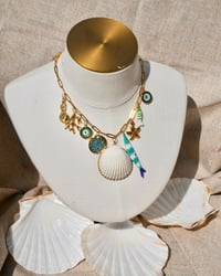 Image 1 of Tide Trinket Charm Necklace
