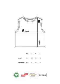 Image 4 of Witch Daughter Vest: Anthracite - White