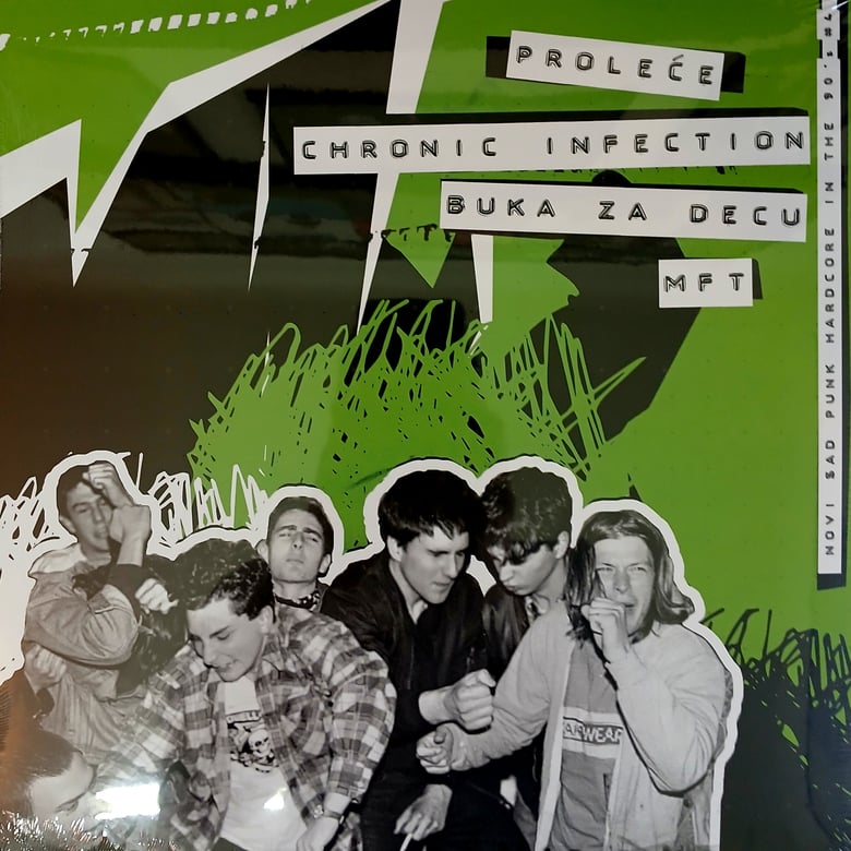 Image of Novi Sad Punk Hardcore 90's Vol.4 LP, 5A PRO (2025)
