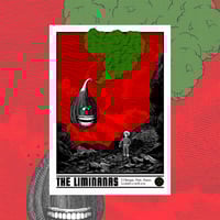 Image of THE LIMINANAS gigposter Paris 2025 - VARIANTE