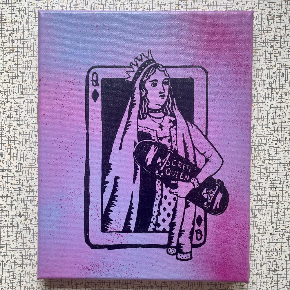 Image of Wall Hanger- Purple/Blue