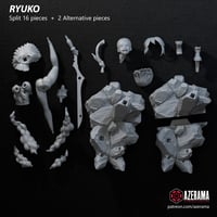Image 3 of Ryuko Matoi 1/7 Scale Resin Figure Kit • Kill la Kill Unpainted Model