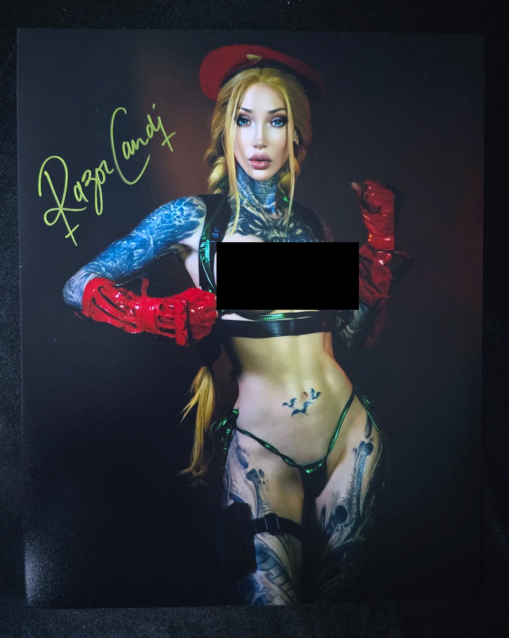 CAMMY 8x10inch signed NSFW print