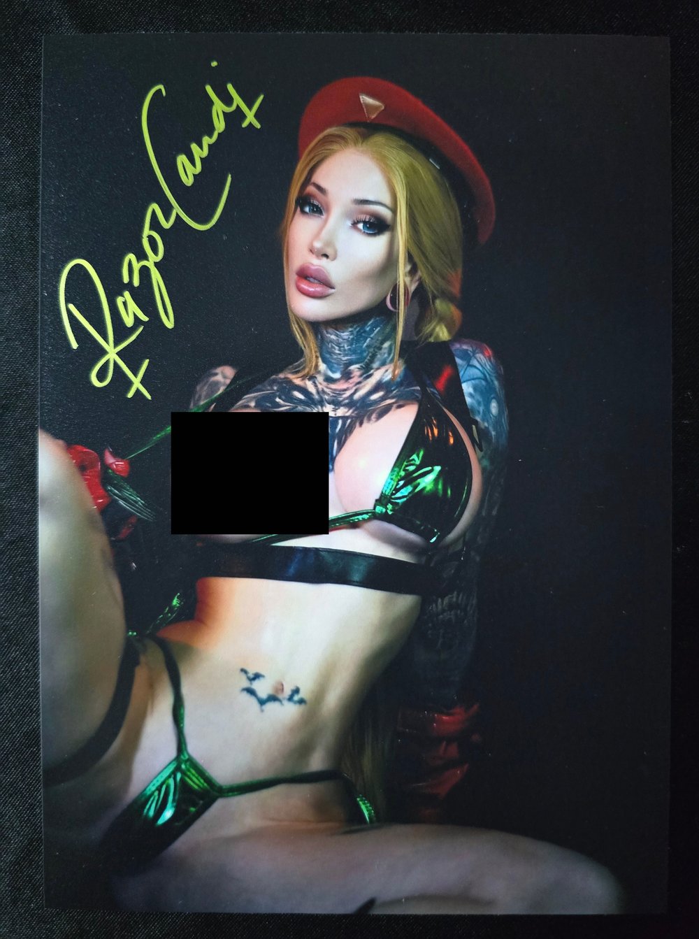 CAMMY 5x7inch signed NSFW print