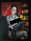 LIBRARIAN 5x7inch signed NSFW print