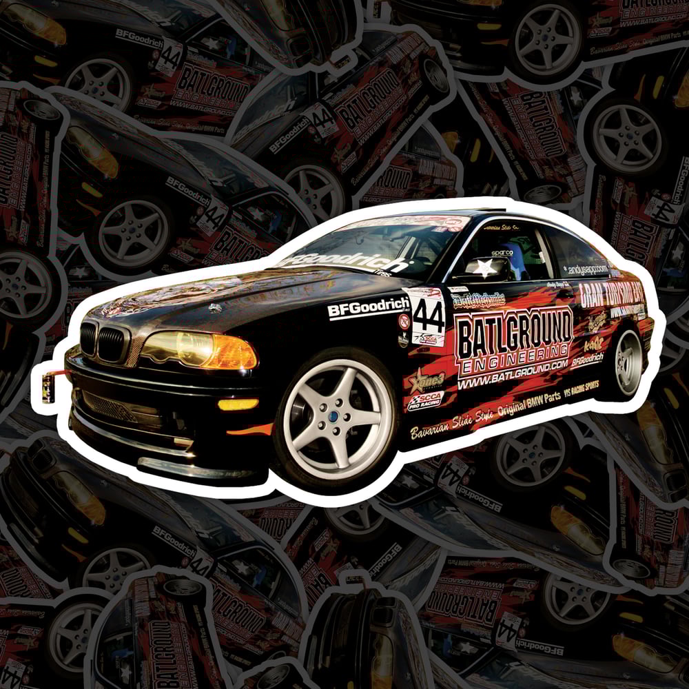 Image of Andy Sapp • 2006 E46 Livery Sticker