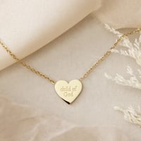 Image 2 of Chosen - Child of God Heart Necklace 🤍