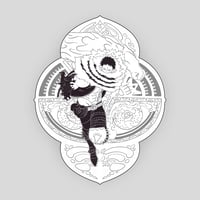 PRE ORDER - Hermit - Kata Tarot Card Pin
