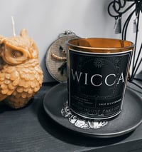 Image 1 of WICCA/ White Sage & Lavender Scented Candle