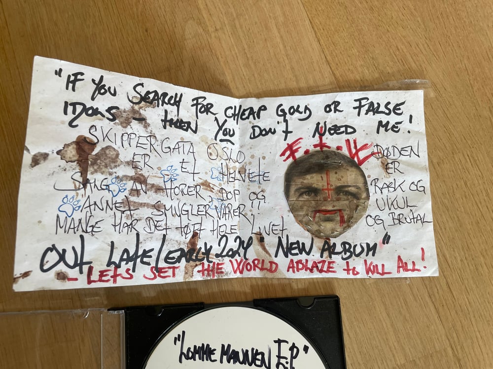 Image of Nattefrost (Kreft) demo CD-R signed