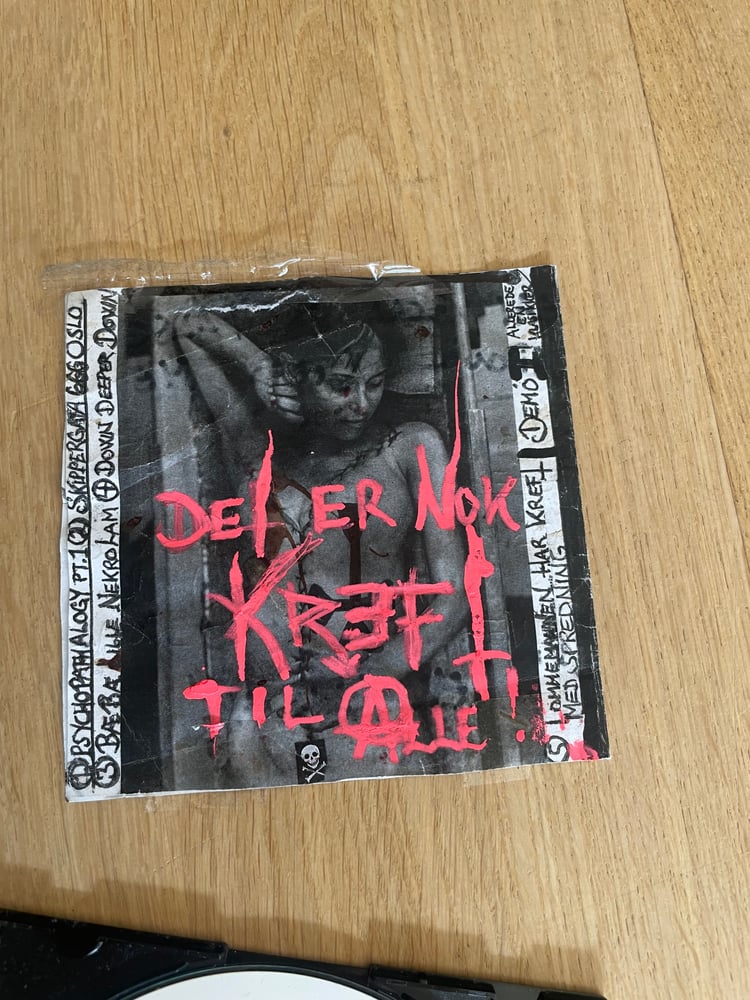 Image of Nattefrost (Kreft) demo CD-R signed