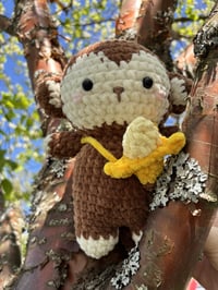 Image 2 of Monkey Crochet Plush