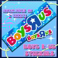 Image 1 of Queer: Boys R Us Stickers
